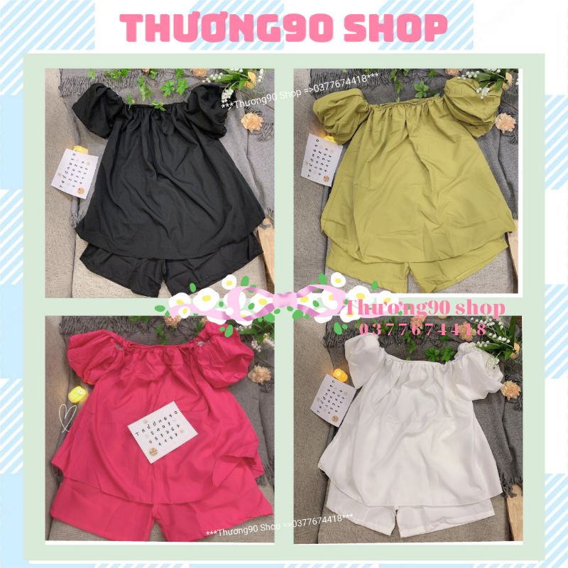 Áo TRỄ VAI TAY BỒNG, from phồng rộng hot trend, kiểu hàn quốc