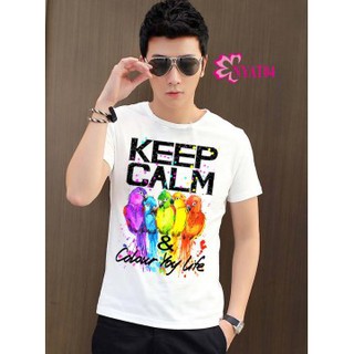 Áo thun nam Keep calm qa12
