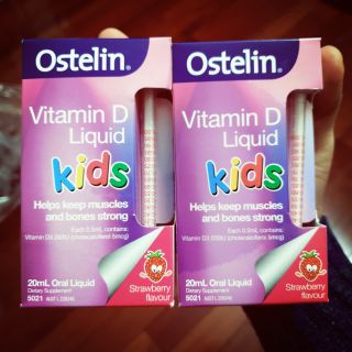 Ostelin vitamin D liquid kids -có sẵn-