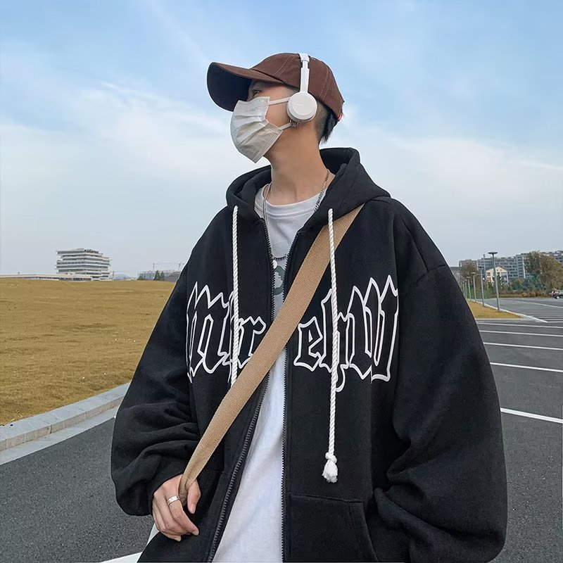 Áo Khoác Nam Có Mũ Trùm Thời Trang Hàn Quốc Giản Dị Dành Cho áo khoác hoodie áo khoác hoodie nam form rộng hoodie nỉ bông áo hoodie đôi nam nữ