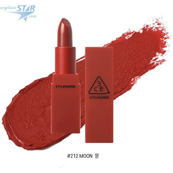 Son ❤️CHINH HÃNG❤️ 3CE Red Recipe Lip Color 3.5g - Full màu #211,#212,#213,#214,#215 - Hàn Quốc