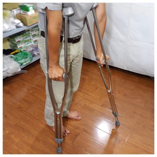 [Ship Hỏa Tốc Trong Ngày] - Nạng Chống Nách Bằng Inox Cao Cấp - 1 Chiếc