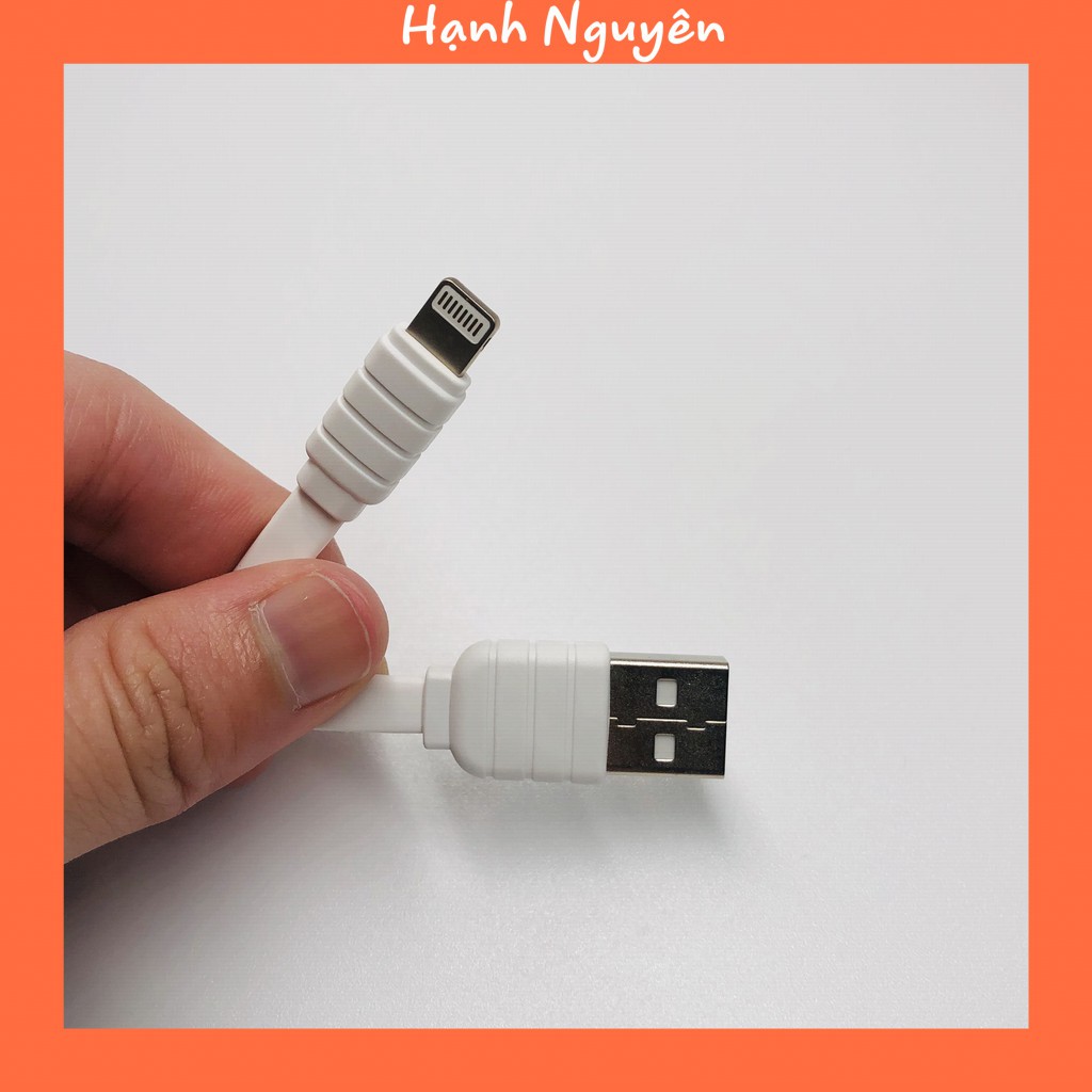 Cáp sạc Konfulon S32 dây dẹt dành cho Iphone, Ipad.