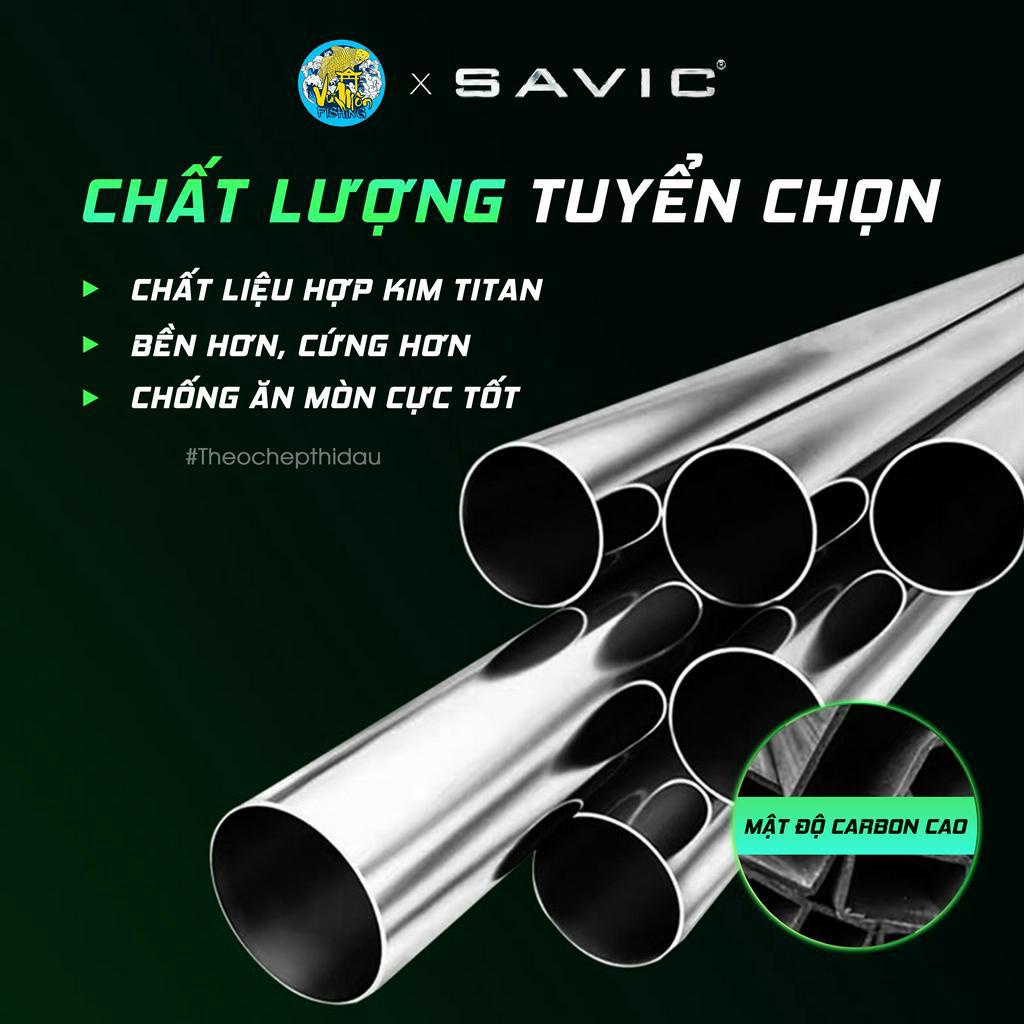 Thẻo Buộc Sẵn Câu Đài Cá Chép Thi đấu  Savic 70cm  - Vũ Môn Fishing