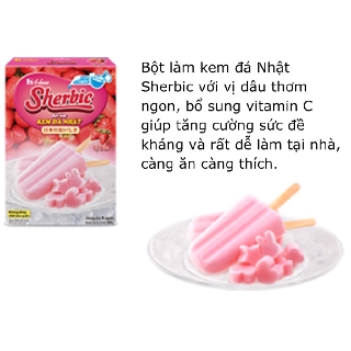 BỘT LÀM KEM ĐÁ NHẬT BẢN ĐỦ 3 VỊ