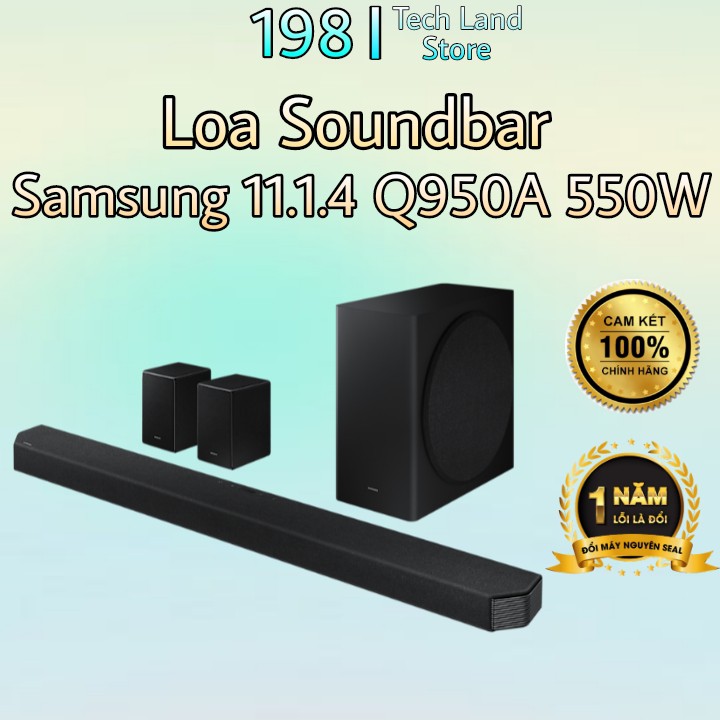 Loa Samsung Soundbar 11.1.4ch HW-Q950A 550W Mới Nhất Năm 2021 - Hàng chính hãng 100% [Bảo Hành 12 T