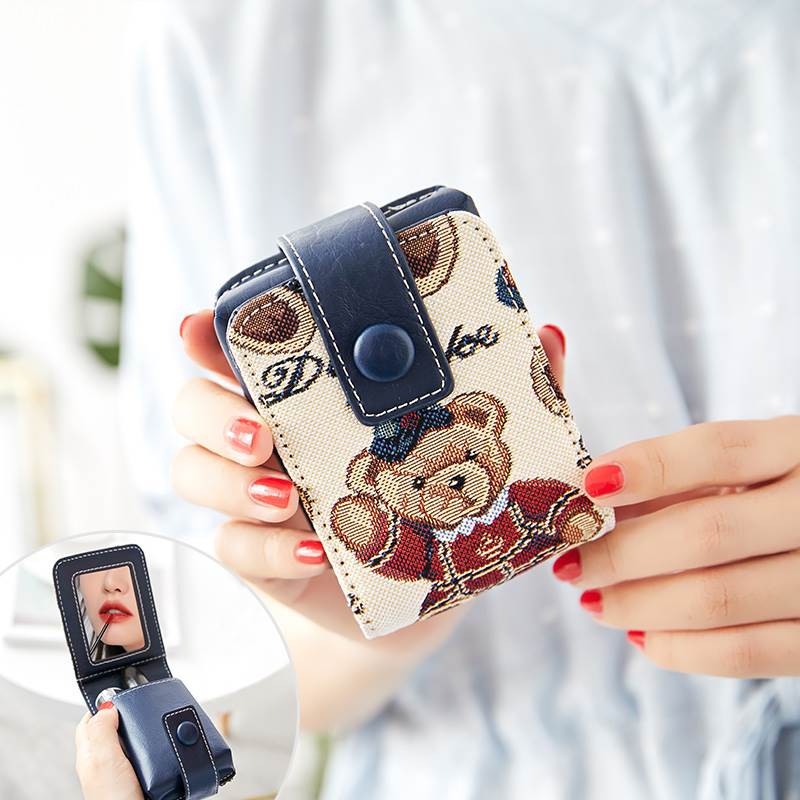 VÍ ĐỰNG SON HÌNH GẤU 1548