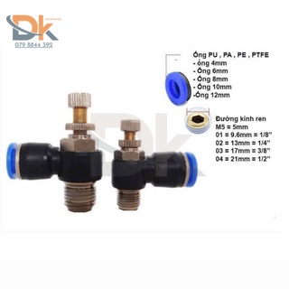 Van tiết lưu khí nén SL