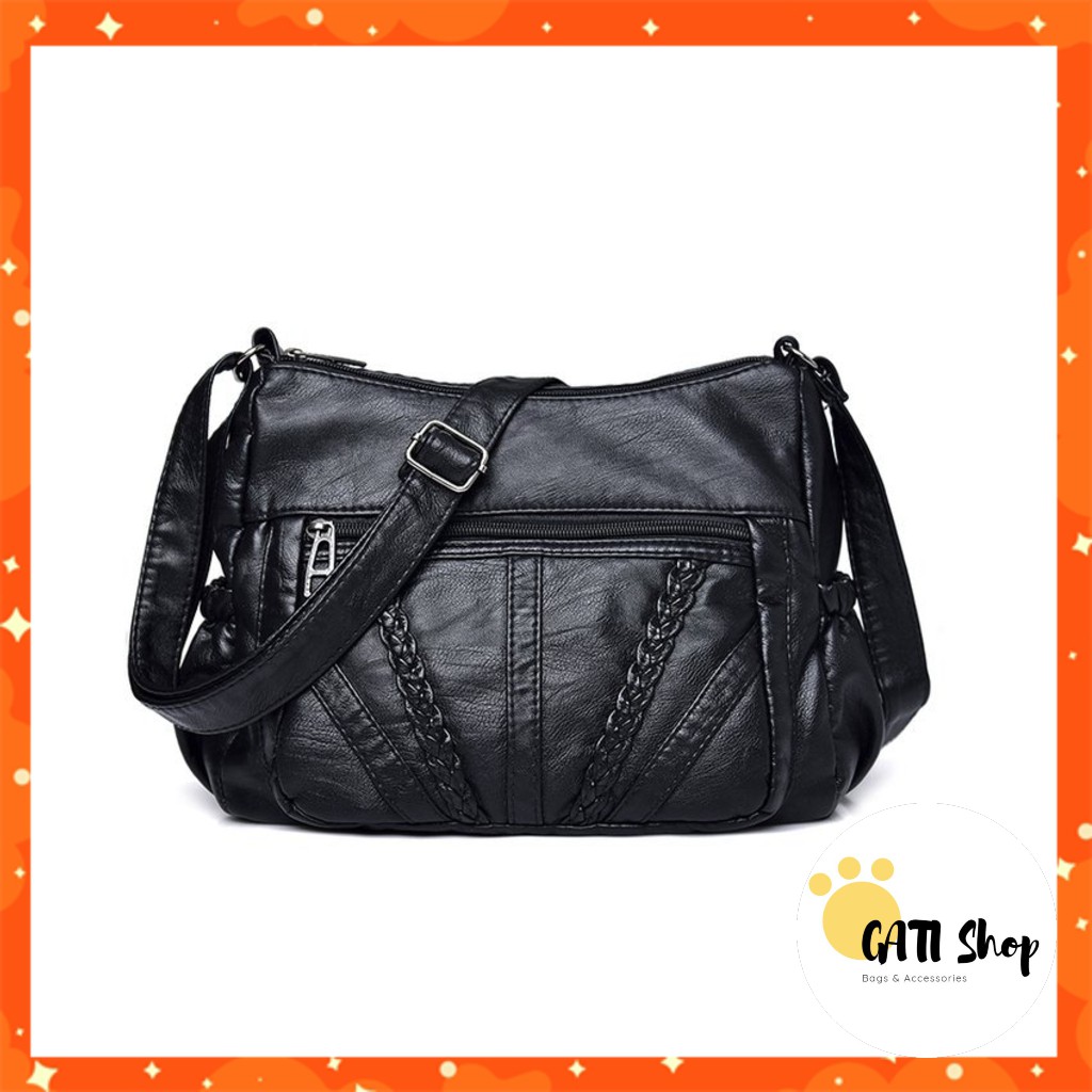 Túi Đeo Chéo Nữ Vân Cừu 💖VIDEO THẬT💖 Túi Xách Nữ Mẫu Đẹp, Chất Da Mềm Cao Cấp (TDC-15)