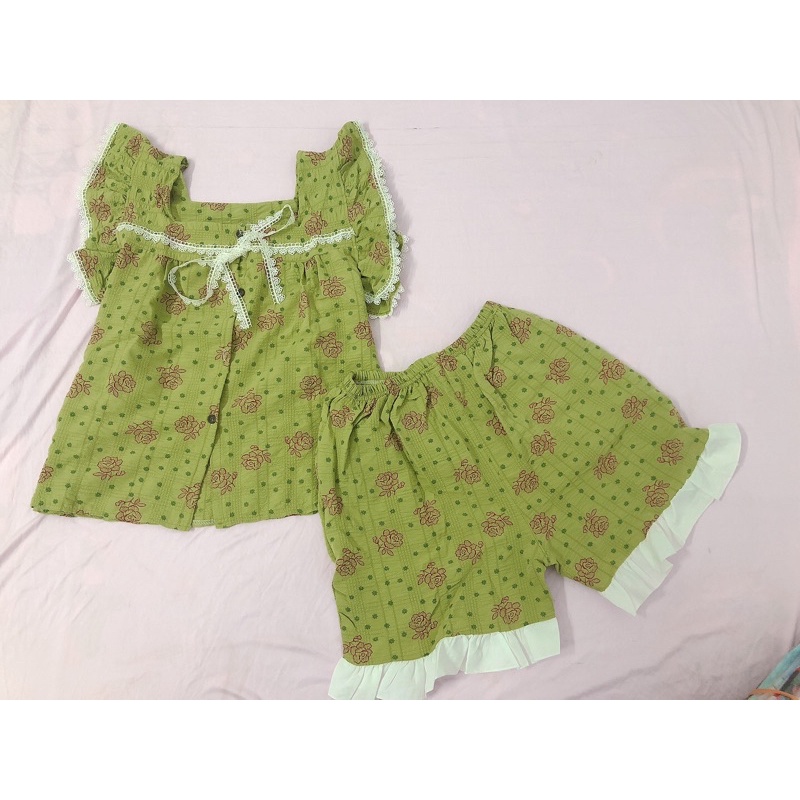 Bộ Đùi Tay Cánh Tiên Vải Xốp Mịn freesize 63kg | BigBuy360 - bigbuy360.vn