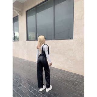 Set katy top và quần dài da vân trơn