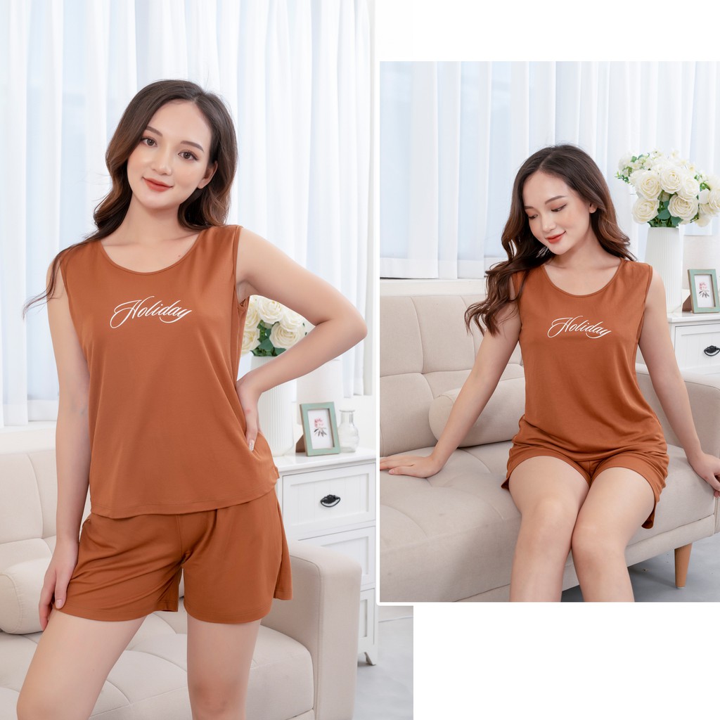 [XẢ KHO - SALE] Bộ đùi nữ mặc nhà - Cotton Nhật co giãn 4 chiều, Mềm mại & Thoải mái | BigBuy360 - bigbuy360.vn