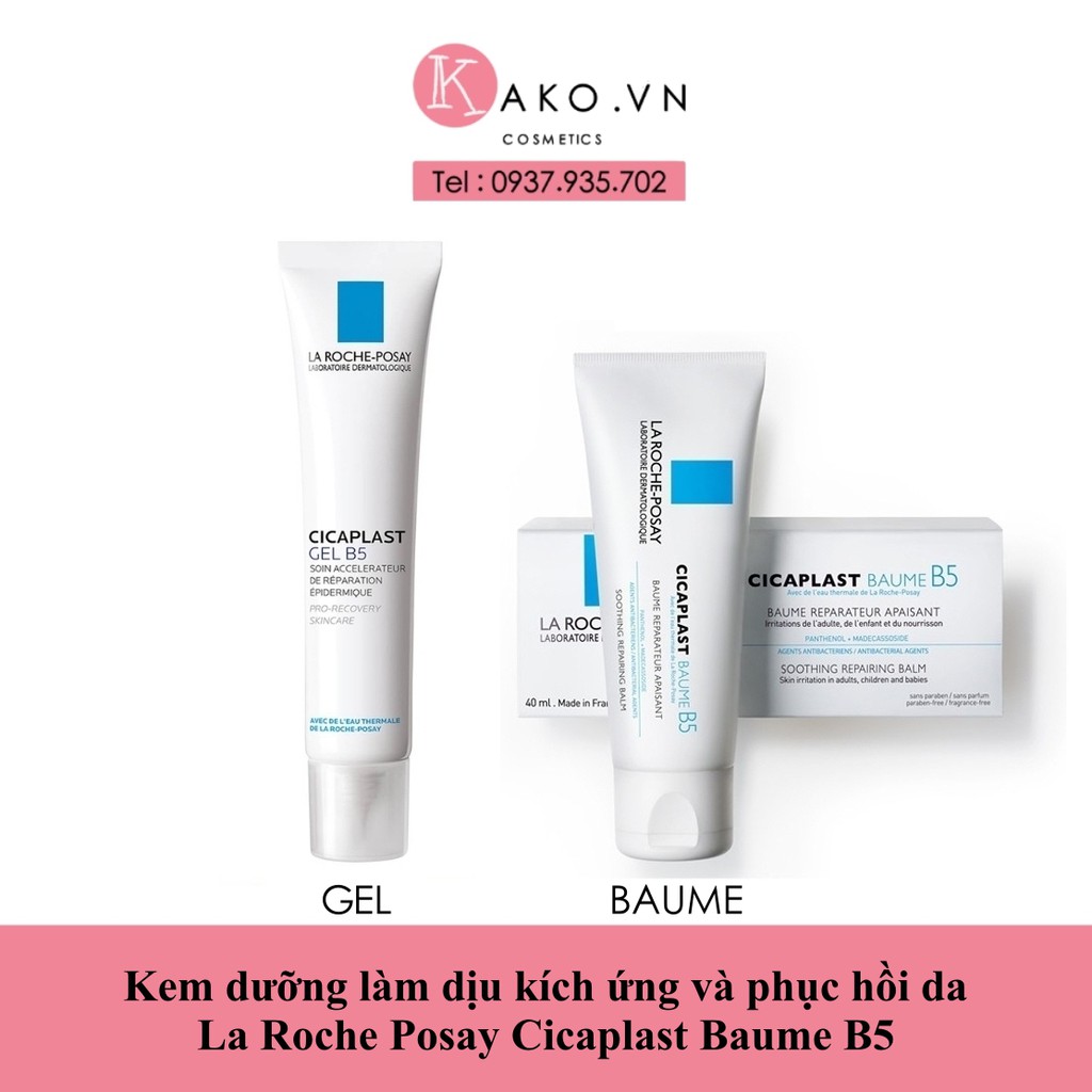 Kem dưỡng làm dịu kích ứng và phục hồi da La Roche Posay Cicaplast Baume B5