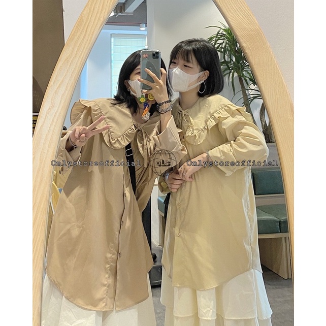 sơ mi kiểu 2 màu và chân váy 2 tầng(cần tư vấn nhắn shop,nhận hàng có vấn đề liên hệ shop trước khi đánh giá)