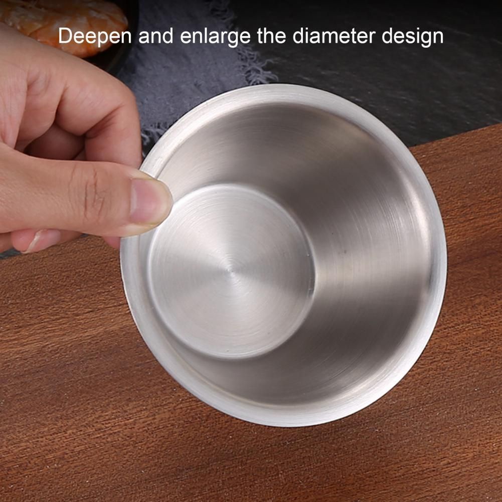 Bát đựng nước sốt/nước chấm mini có thể tái sử dụng cho nhà hàng/quán bar tiện dụng