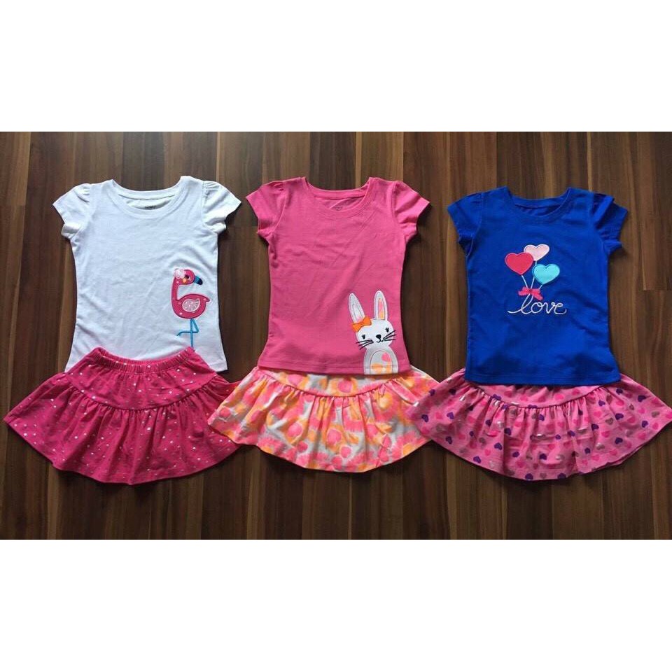 Bộ Carter bé gái HÀNG LÊN TỪ VẢI XUẤT DƯ (2-6t)