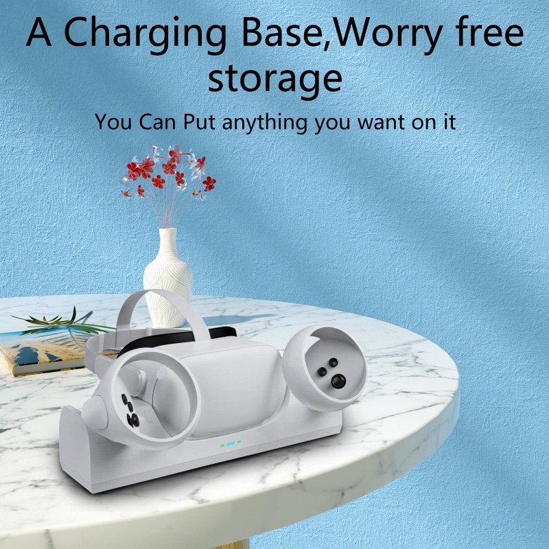 Bộ Đế Sạc Chuyên Dụng Cho Kính Thực Tế Ảo Oculus Quest 2