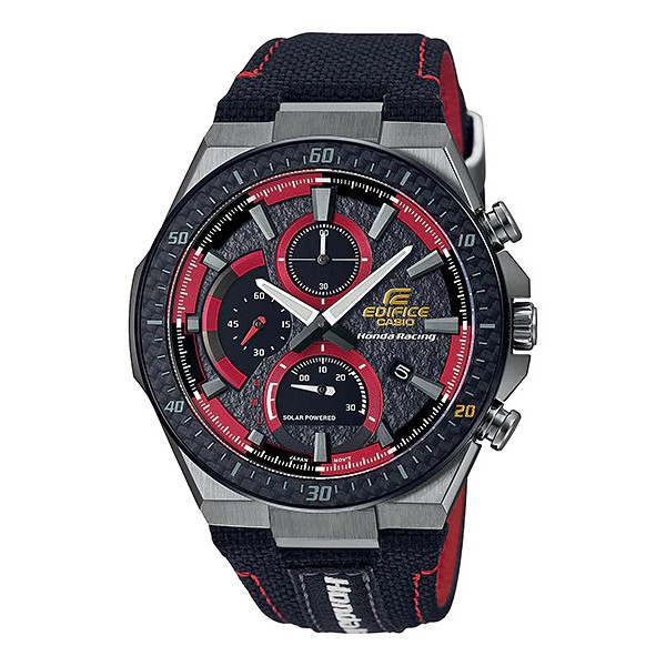 Đồng Hồ Casio Nam Dây Vải EDIFICE EFS-560HR-1ADR Chính Hãng