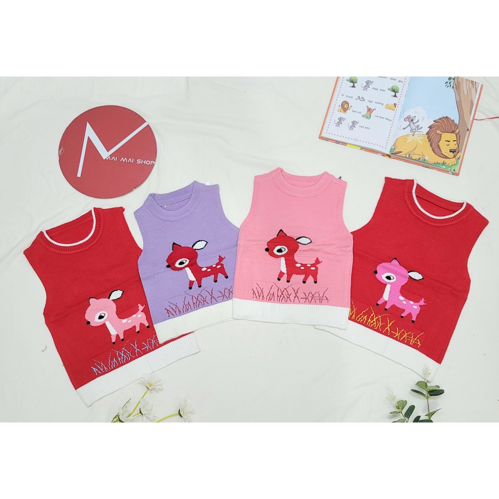 Áo ghile, gi lê len cho trẻ em 8-18 kg-Bảng 8