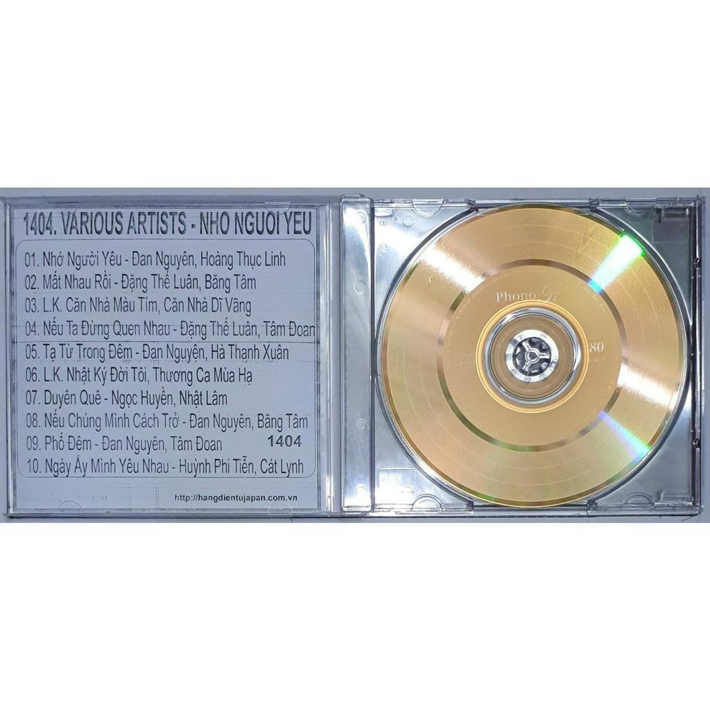 ĐĨA CD 1404. ASIA 350 - VARIOUS ARTISTS - NHO NGUOI YEU chất lượng cao