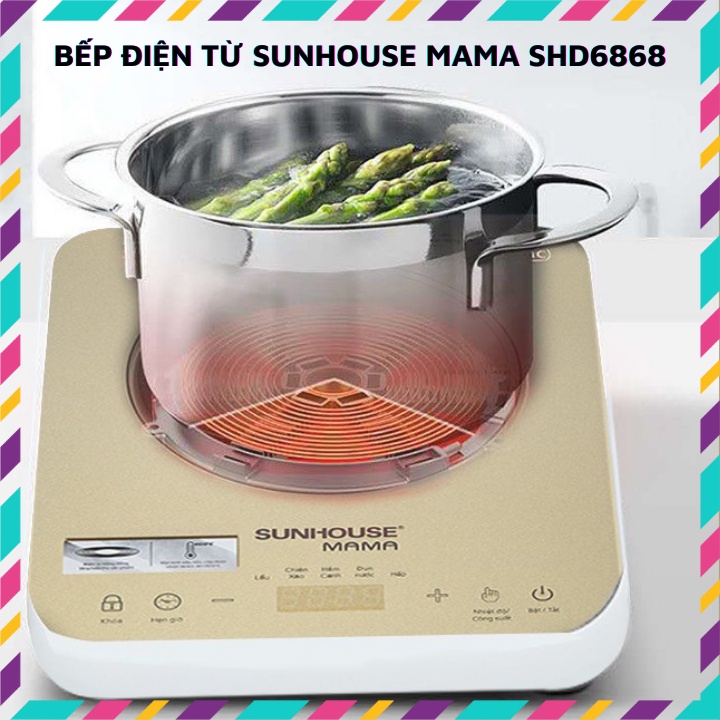 Bếp điện từ cảm ứng Sunhouse Mama SHD6868 công suất 2000W