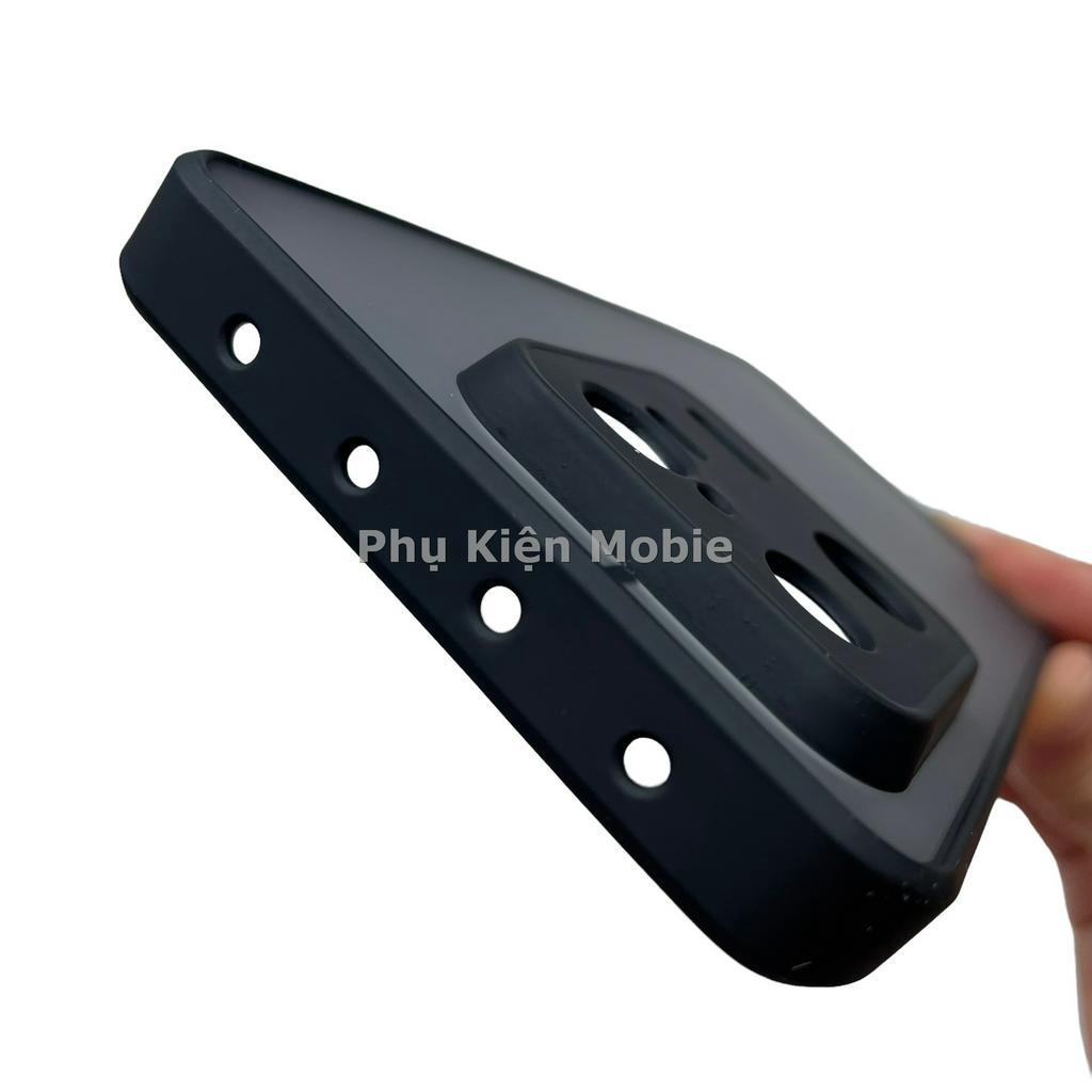Ốp lưng cứng nhám mờ viền silicon bảo vệ camera cho Xiaomi Mi 13 Pro