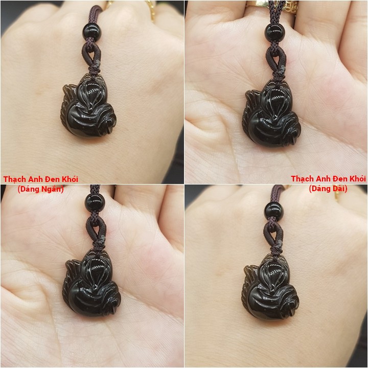 Mặt dây chuyền vòng cổ Hồ ly Phong thủy kích hoạt tình duyên, may mắn, bình an phù hợp Nam Nữ (kèm dây) | BigBuy360 - bigbuy360.vn