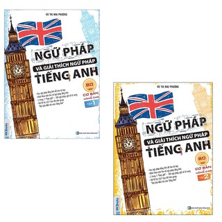 Sách MCBooks - Combo Ngữ Pháp Và Giải Thích Ngữ Pháp Tiếng Anh Cơ Bản Và Nâng Cao 80/20 (2 Tập)