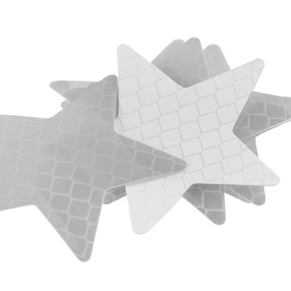 Miếng Dán Phản Quang Đa Năng Hình Ngôi Sao Năm Cánh Trang Trí Xe Hơi