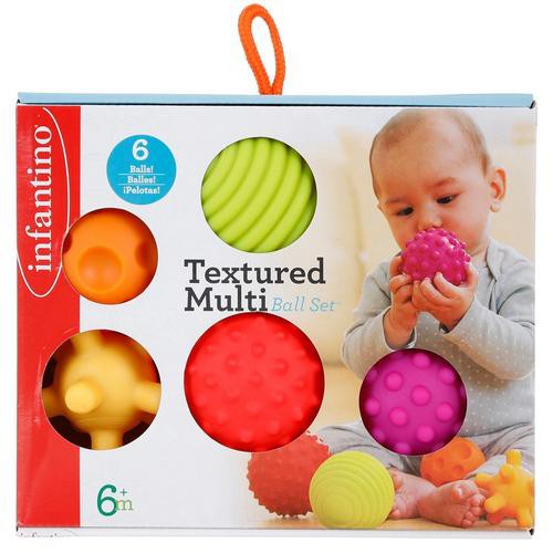 Set đồ chơi 6 bóng infantino Textured Multi Ball Set