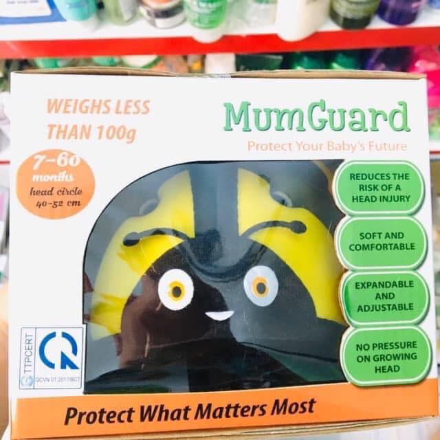 Mũ bảo hiểm bảo vệ đầu trẻ em MUMGUARD Cho bé tập bò, tập đi, đạp xe