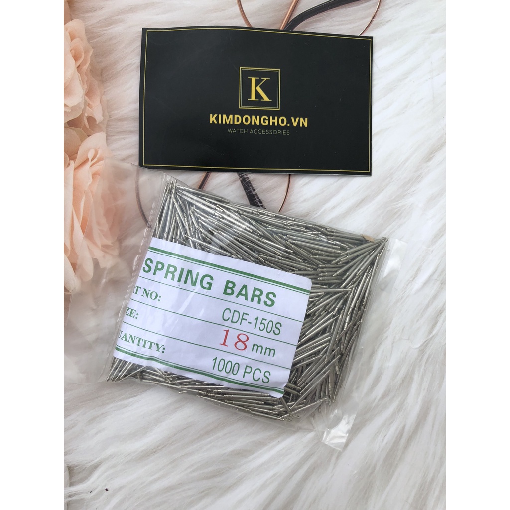 (Giá Buôn - Giá Sỉ ) Bịch 1000 Cốt Chốt Lò Xo Gắn Dây Đồng Hồ Đeo Tay Đủ Size Nam Nữ