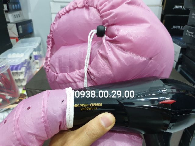 Mũ Hấp Tóc Bằng Máy Sấy, Mũ Hấp Dầu Bằng Máy Sấy Cực Kỳ An Toàn Và Nhanh Gọn Lẹ.(Ảnh thật)