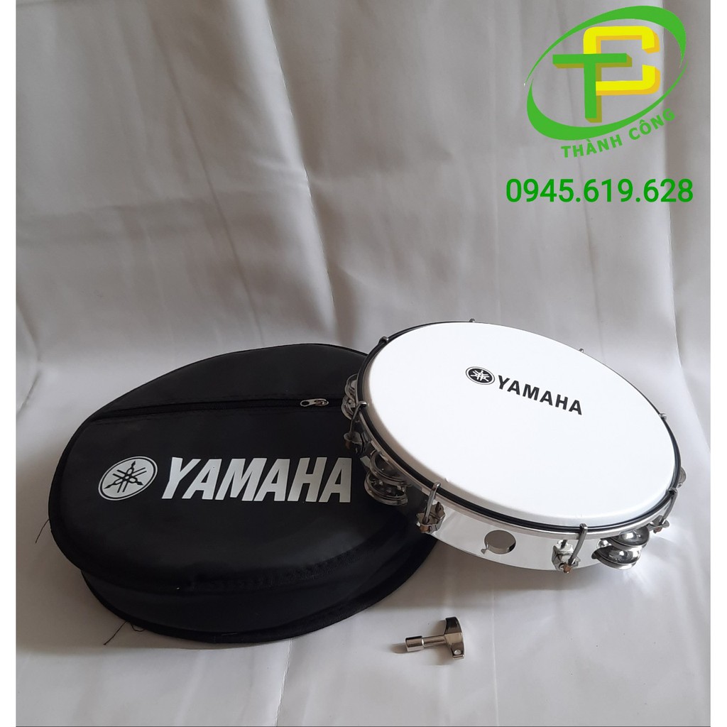 combo trống lục lạc-trống lục lạc inox - TAMBOURINE YAMAHA - KÈM TÚI - THIẾT BỊ ĐOÀN ĐỘI