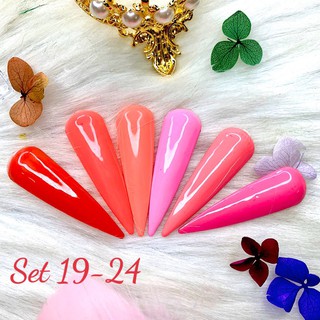 Set 6 chai sơn gel Mladea