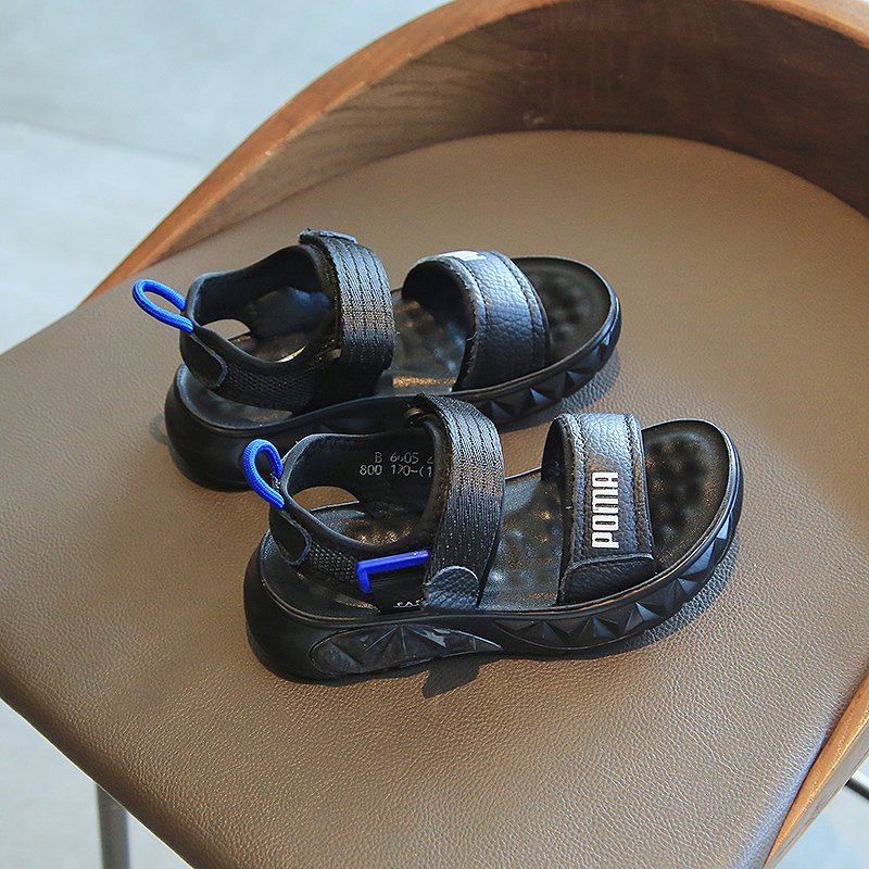 Sandal cao cấp cho bé trai khâu đế siêu bền QCCC có size từ 26 - 41 (6605)