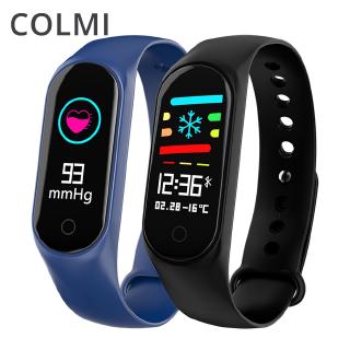 Màn hình màu COLMI M4 Plus Bộ theo dõi thể dục IP67 Máy đo huyết áp không thấm nước theo dõi nhịp tim Thông minh Vòng đeo tay chờ 20 ngày