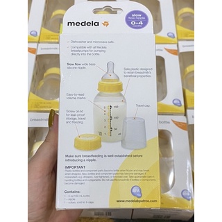 [YÊU THÍCH] Bình trữ sữa kèm núm ti M E D E L A