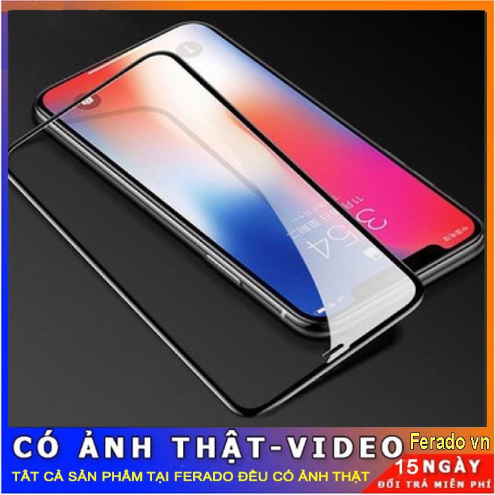 Miếng dán màn hình điện thoại 10D chống trượt chống va chạm bảo vệ cho iPhone nhiều series