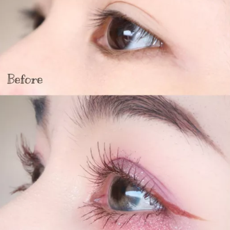 1 mascara Siêu Mịn Chống Thấm Nước Lâu Trôi Không Bóng Nhờn Làm Dày Và Cong Mi Tự Nhiên