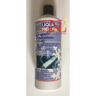 nước giải nhiệt liqui moly 1L cho xe máy (nước màu xanh)