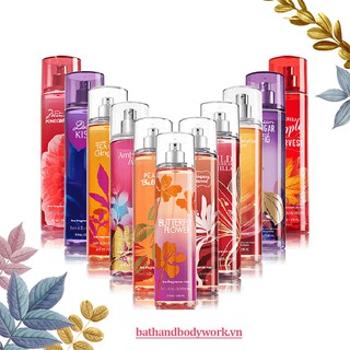 BATH AND BODY WORKS - Xịt thơm Bath & Body Works Body Mist (236ml) - Nhiều mùi