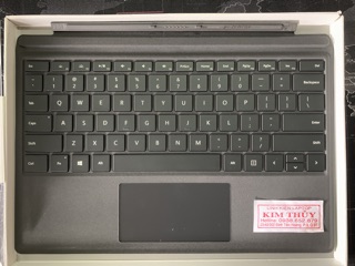 Bàn Phím Type Cover Microsoft Surface Pro 4 Like New Màu Đen