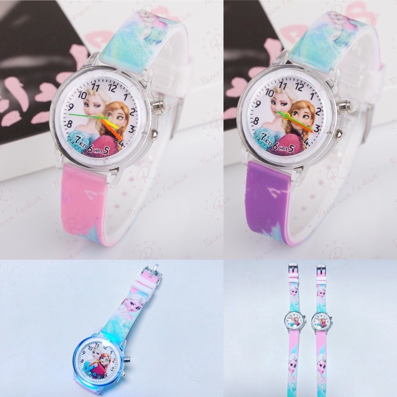 Đồng hồ kim đeo tay Elsa cho bé gái | BigBuy360 - bigbuy360.vn