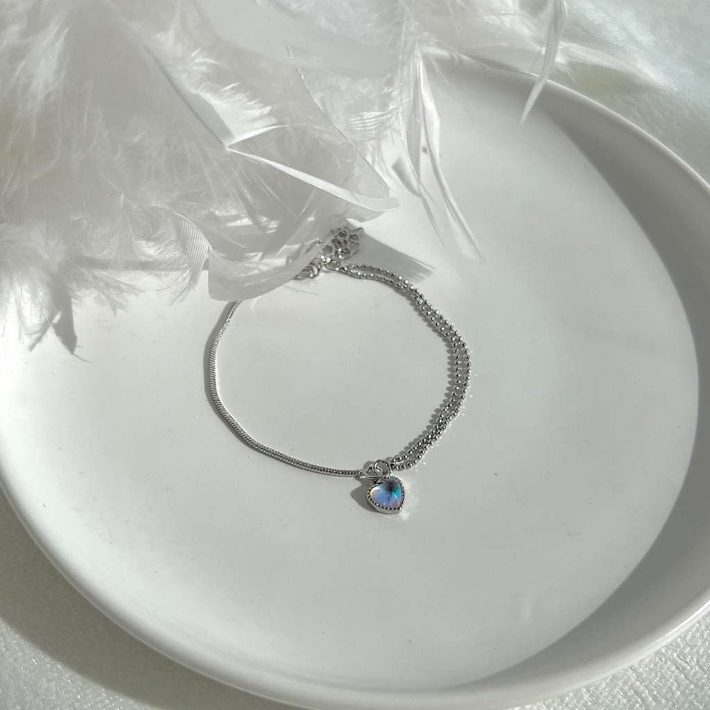 Vòng tay mặt trái tim hologram B52 Choker Club