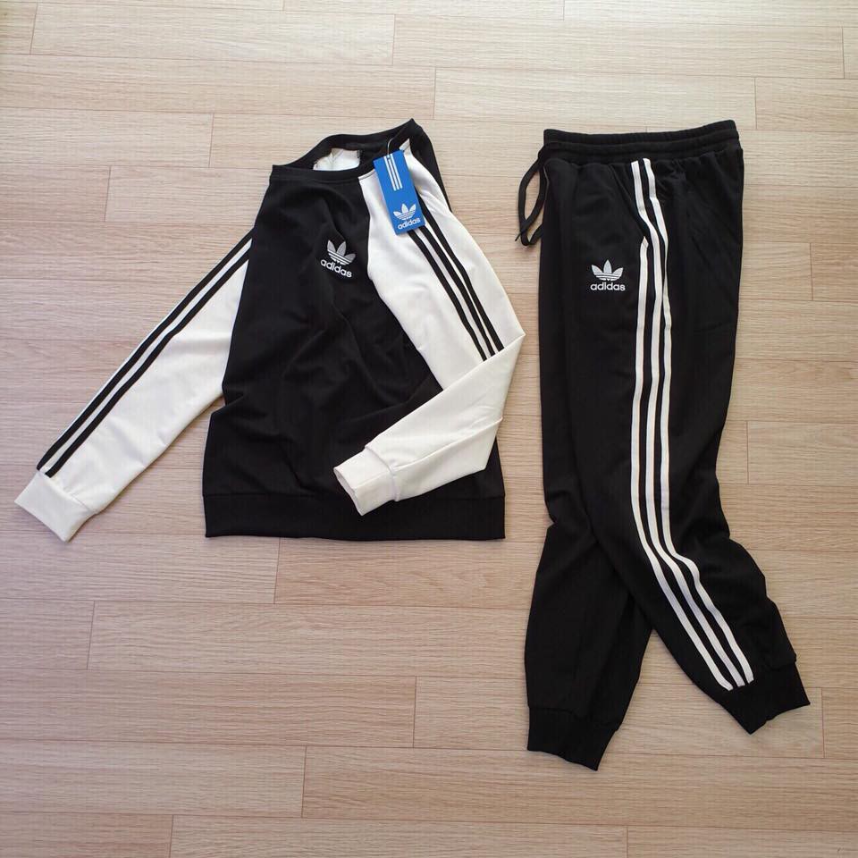 bộ nỉ nữ adidas