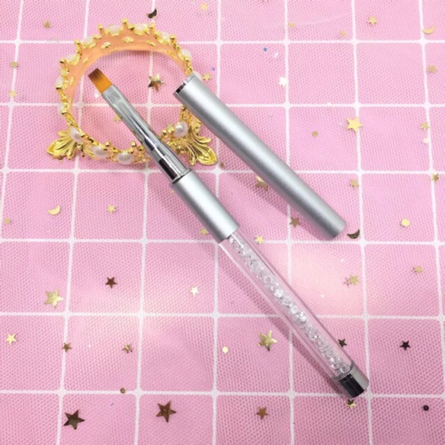 Bút chải gel móng cán đá