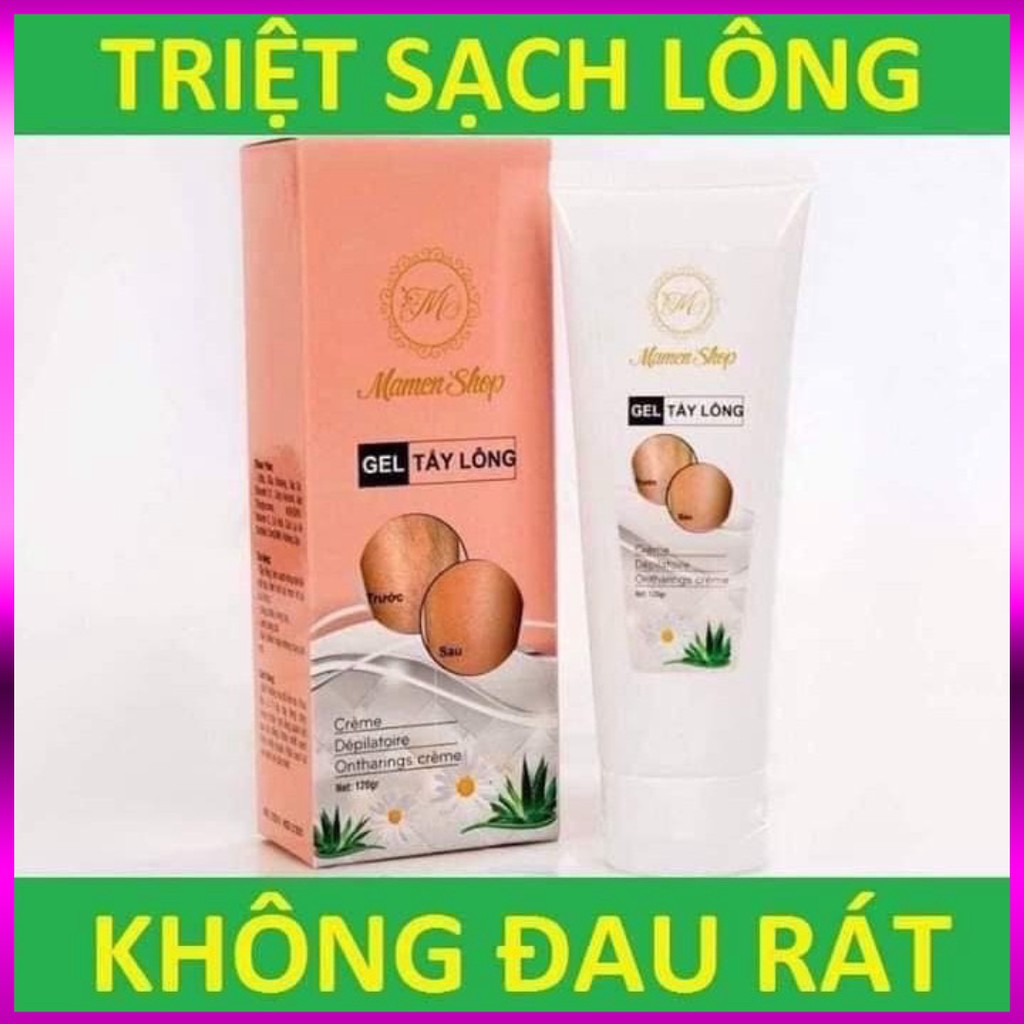 (có phiếu BH)  Kem Tẩy Lông Mamen Shop 120ml | BigBuy360 - bigbuy360.vn