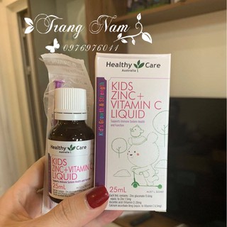 HEALTHY CARE KẼM VÀ VITAMIN C TĂNG CƯỜNG SỨC ĐỀ KHÁNG