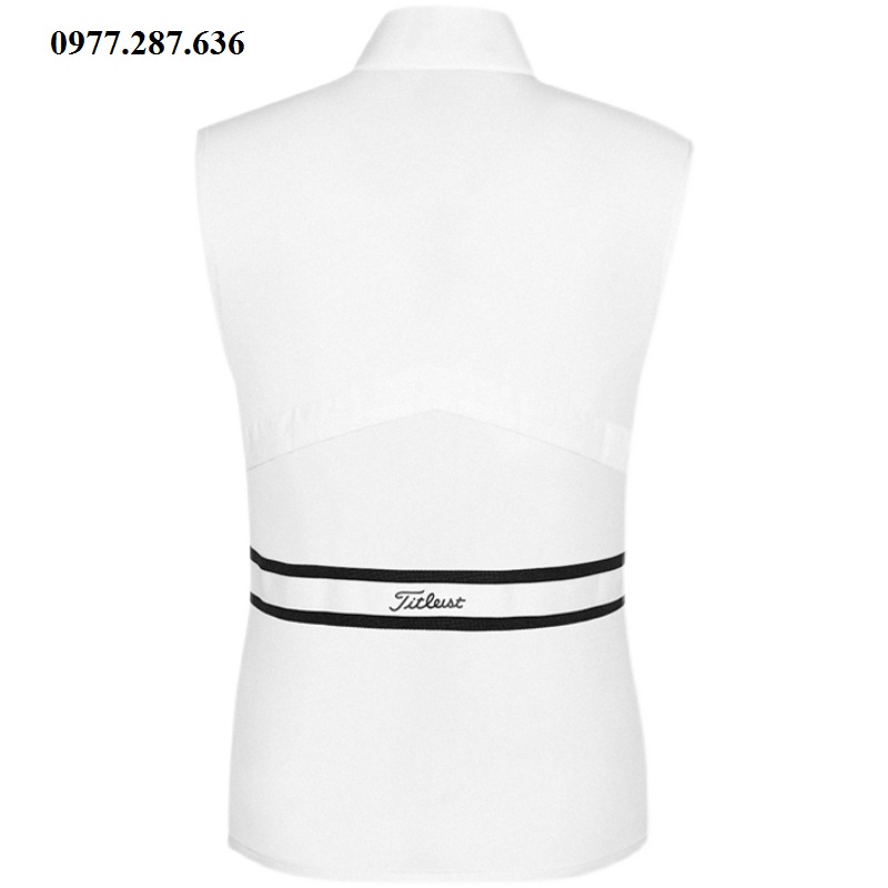 Áo gile golf nữ thể thao sát nách khóa kéo thoáng khí nhanh khô thời trang shop GOLF PRO AG001